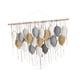 thumbnail image 3 of Gran Macrame De La Pared Colgante De La Pared Macrame Para La Sala De Estar Del Dormitorio De La Guardería 21 Hojas De Hojas A, 3 of 5