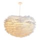 thumbnail image 4 of Novedad Pluma Colgante Luz De Techo LED Lámpara Colgante Minimalista Decoración DIY 50cm, 4 of 5