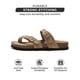 thumbnail image 3 of Sandalias de mujer Lian de Project Cloud, cuero genuino y corcho, talla 8, 3 of 6