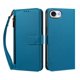 thumbnail image 3 of Funda con Billetera para [iPhone 17e/iPhone 16e] con Bolsillo Zipper y Tarjetero Azul lago, 3 of 6