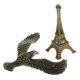 thumbnail image 1 of Creative Iron Tower Balance Eagle Statue Gift DIY Craft Bronce 12cm, 1 of 5