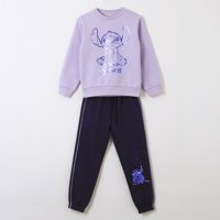 Conjunto Buzo Niña Morado Lilo & Stitch Disney