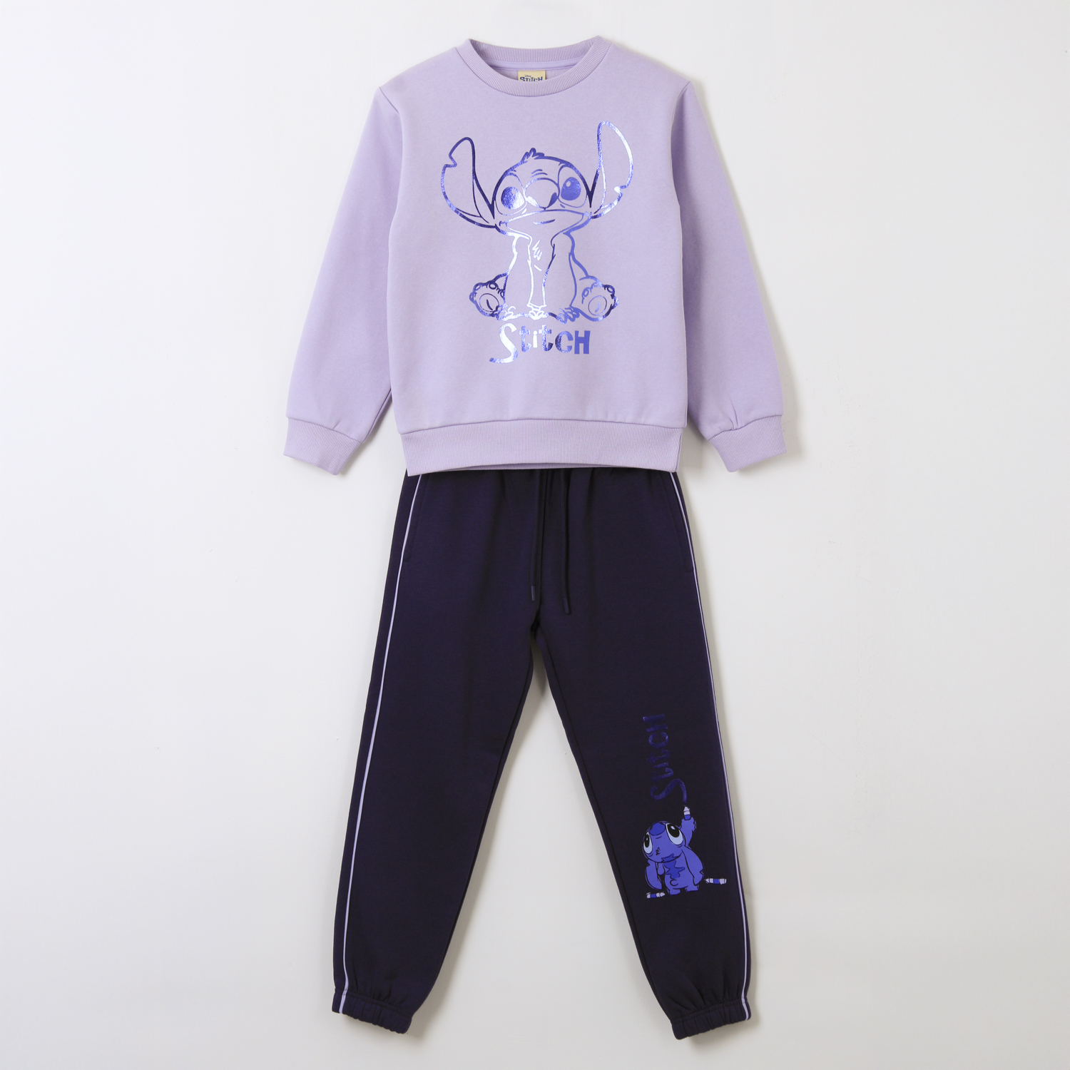 Conjunto Buzo Niña Morado Lilo & Stitch Disney