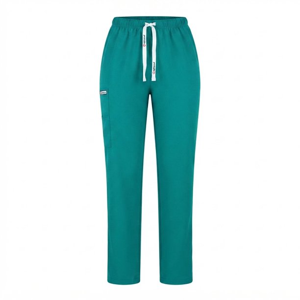 Pantalón clínico Recto Anti fluidos. - Verde Turquesa