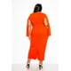 thumbnail image 5 of Vestido Midi Cruzado Con Hombros Acolchados, 5 of 5