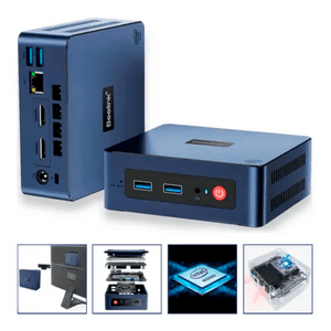 Mini Pc Beelink Mini S 8Gb 256Gb Win 11 Intel Celeron N5095