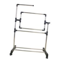 Magideal - Bastidor De Punto De Cruz Soporte Para Manualidades Fácil De Usar Soporte Para Bordado Doméstico Ajustable Marco De Bordado Marco De Tapiz De Madera 715 Cm