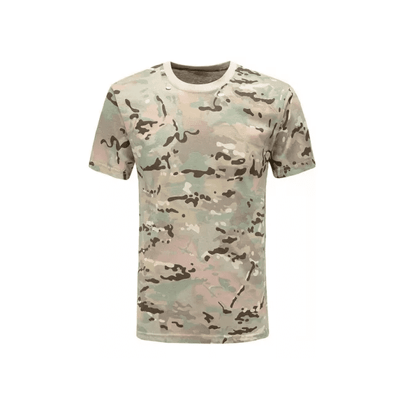 Polo Militar Airsoft, Trekking Camping, Color Multicam, Talla M
