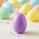 thumbnail image 3 of Huevos de plástico Yumzo, paquete de 12, colores pastel, cierre a presión, 6 cm, 3 of 7