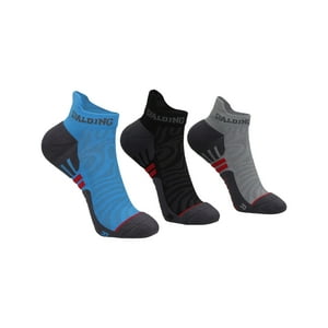 Spalding - Tripack Calcetines Deportivos Cortos Adulto