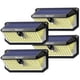 thumbnail image 1 of Luces solares con sensor de movimiento TECKNET, 416 LED, impermeables, paquete de 4, 1 of 7