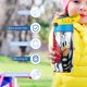 thumbnail image 5 of El show de Donald Botella de Agua con Tapa Pop Top de Un Toque, Acero Inoxidable, a Prueba de Fugas, para Deportes, Botella Infantil azul 12 oz, 5 of 6