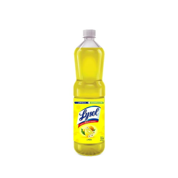 Limpiador Piso Desinfectante Limón Botella, 900 ml