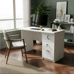 Velazio - Escritorio Ejecutivo Mont Blanc 120 Cm Con Cajones Bajo Llaves