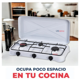 thumbnail image 5 of Cocina Encimera A Gas Licuado 3 Platos Cocinilla blanco, 5 of 6