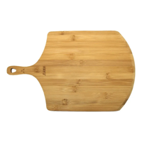 Genérico - Tabla Pizza De Madera De Bamboo Wayu Color Café