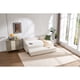 thumbnail image 1 of Twin Size Upholstered Daybed with Trundle,USB Port ,Side Pockets,Velvet Daybed with Button on Back and Piping on Waved Shape Arms for Bedroom Guest Room, 1 of 3