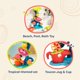 thumbnail image 5 of Water Wheel Toy B. toys Tropical Waterfall Sand Play 18 meses o más, 5 of 9