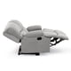 thumbnail image 3 of Bergere Perugia Reclinable 2 Cuerpos Tela Velvet Gris, 3 of 7