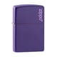 thumbnail image 2 of Encendedor Classic Purple Matte Morado Zp237zl, 2 of 3