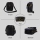 thumbnail image 4 of Bolso bandolera QIFZNG de gran capacidad, negro, 20x16x6 cm, 4 of 9