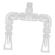 thumbnail image 3 of Kit De Plomería Para Acuario Transparente Para Bricolaje Con Doble Salida Diámetro Interior De 20 Mm, 3 of 5