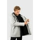 thumbnail image 3 of Chaqueta Impermeable Chiporro Unexplored V2 Pearl Gray Hombre Falcone, 3 of 3