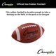 thumbnail image 5 of Balón de fútbol de goma Champion Sports, talla intermedia, 5 of 6