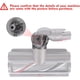 thumbnail image 3 of Conector de Rueda de Bola + Cabezal de Aspiradora de Repuesto Compatible con Dy*son V10 V11 V15 100W Accesorios de Cabezal Limpiador de Alto Torque, 3 of 7