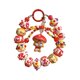 thumbnail image 1 of Pulsera De Cuentas De Dibujos Animados Llavero Decoración Del Teléfono Para San Valentín Esposa Marido Estilo Callejero G, 1 of 3