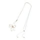 thumbnail image 4 of Suéter Largo Collares Cadena Elegante Decorar Para Fiestas Trabajo Regalos Argent Rose Aureate, 4 of 5