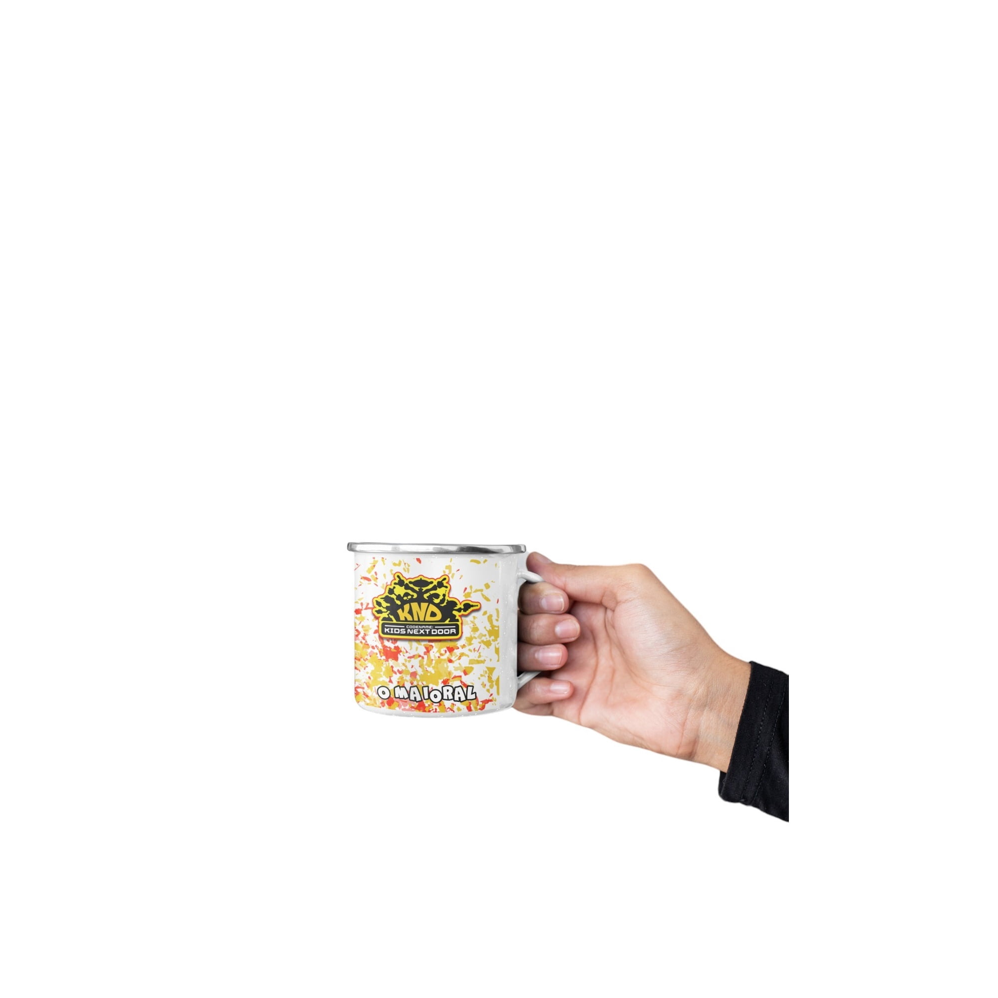 Genérico - Taza Enlozada Comando Número 1 - Líder De Knd Miguelon