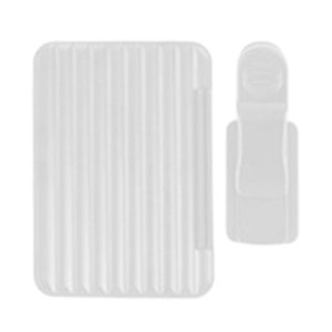 Bothyi - Clip De Espejo Para Cámara De Teléfono, Espejo Ajustable Para Selfies De Viaje, Cámara Para Teléfono, Color Blanco