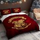 thumbnail image 1 of Magic Academy Emblem Symbolizing Courage Wisdom & Integrity Timeless Academic Spirit Design Innovative Cartoon Duvet Cover for Single/Double Bed 1 Duvet Cover +, 1 of 1
