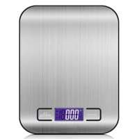 Genérico - Báscula Digital Cocina Acero Inoxidable 10Kg