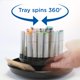 thumbnail image 5 of Caddy ALVIN Spin-O-Tray 9893-1 Giratorio 27 cm Blanco, 5 of 9