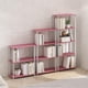 thumbnail image 3 of Librero Furinno Turn-N-Tube de 5 niveles, rosa/blanco, 3 of 6