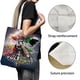 thumbnail image 3 of Voltron Bolso de tela con estampado de lienzo para mujer, bolsa de compras reutilizable y estética, con cremallera interior, regalo para mujer,38*45cm., 3 of 6
