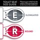 thumbnail image 4 of Asiento de Inodoro Mayfair 113EC 006 Alargado Hueso, 4 of 6
