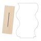 thumbnail image 2 of Espejo De Maquillaje Acrílico Irregular Espejo Decorativo Base De Madera Para Ba?o A, 2 of 5