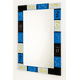 thumbnail image 1 of Espejo 60x90 Rectangular Borde Azul, 1 of 2