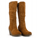 thumbnail image 5 of Bota Chalada Mujer Wedge-40 Camel Casual, 5 of 6