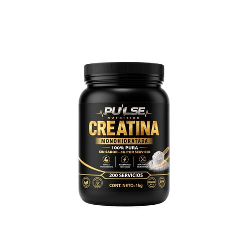 Creatina Monohidratada 1Kg Sin Sabor - Pulse Nutrition
