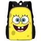 thumbnail image 1 of Cartoon cute S-spongebobS 3 pcs set Child School Backpack with Lunch Bags ,Pencil Bags ,School Bags for Boys Girls Best Gift, 1 of 3