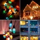thumbnail image 4 of Luces navideñas PASUTO Vintage C7, 25 pies, 25 bombillas de cerámica, 4 of 9