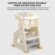 thumbnail image 3 of Kidscool Silla de Comer Crecimiento Evolutiva Infantil 3 en 1 Plástica Blanco Gris 79x43x50 cm, 3 of 7
