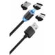 thumbnail image 1 of Cable Usb 3 En 1 Micro Usb Tipo C Y Lightning Negro, 1 of 3