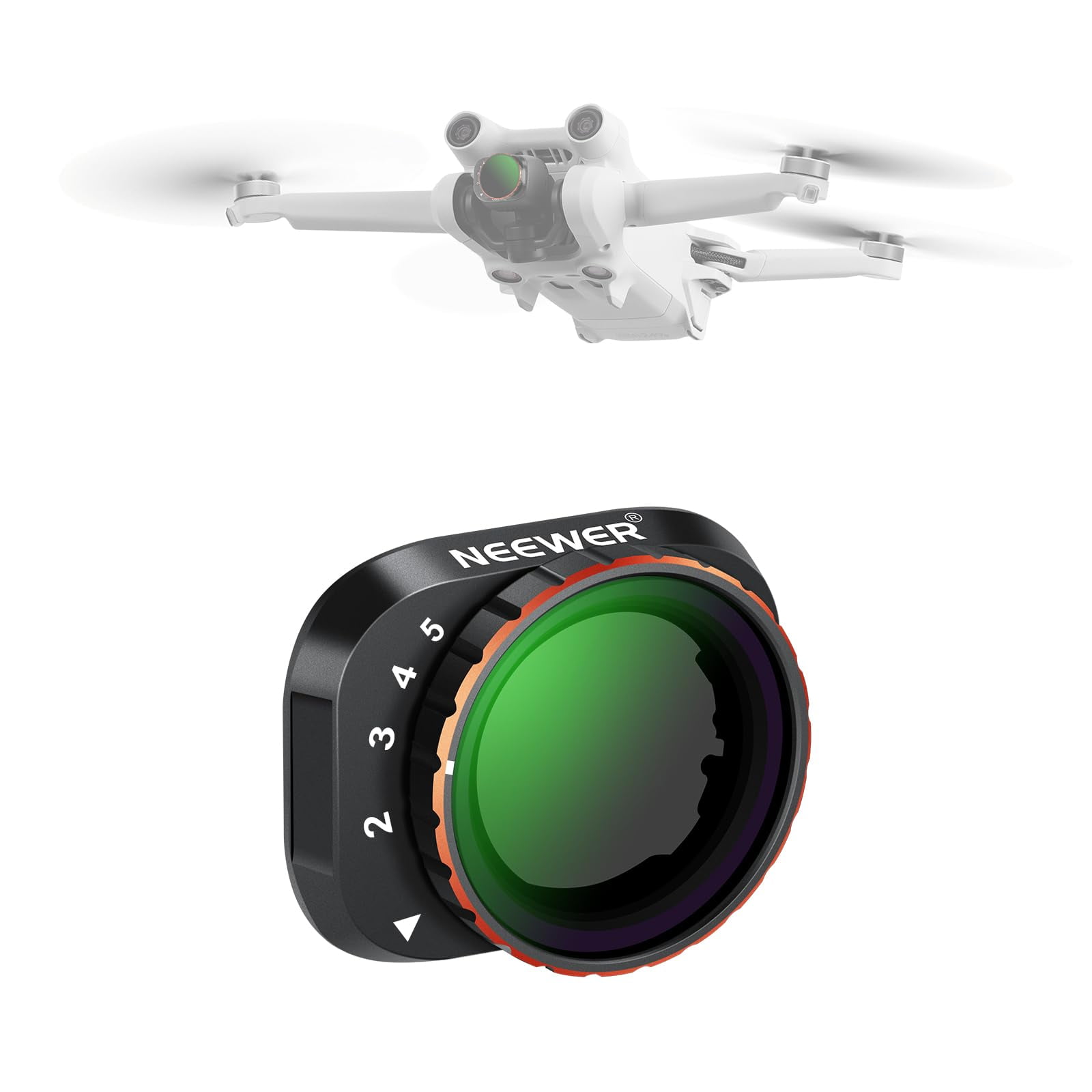 Filtro Nd Variable Neewer Para Dron Dji Mini 3 Pro Nd2-32