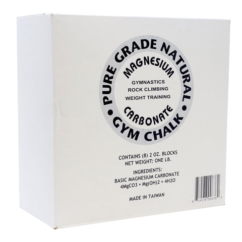 Chalk Z Athletic, 8 Bloques De 56 G, 0,45 Kg En Total, Para Gimnasia