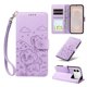 thumbnail image 1 of Funda Cartera para Samsung Galaxy S26 Edge Perro Cachorro Grabado con Tarjetas Soporte Correa Morado, 1 of 6